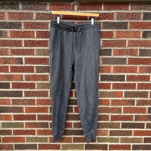 Eddie Bauer Marled Gray Joggers Sweatpants